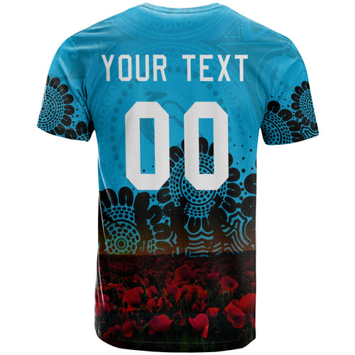 cronulla-sutherland-sharks-t-shirt-personalized-aboriginal-rugby-anzac-day-poppy-with-soldiers-nrl