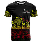 penrith-panthers-t-shirt-personalized-aboriginal-rugby-anzac-day-poppy-with-soldiers-nrl