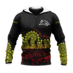 penrith-panthers-hoodie-personalized-aboriginal-rugby-anzac-day-poppy-with-soldiers-nrl