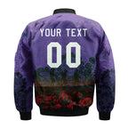 melbourne-storm-bomber-jacket-personalized-aboriginal-rugby-anzac-day-poppy-with-soldiers-nrl