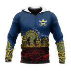 north-queensland-cowboys-hoodie-personalized-aboriginal-rugby-anzac-day-poppy-with-soldiers-nrl