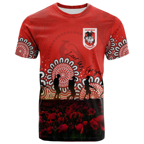 st-george-illawarra-dragons-t-shirt-personalized-aboriginal-rugby-anzac-day-poppy-with-soldiers-nrl