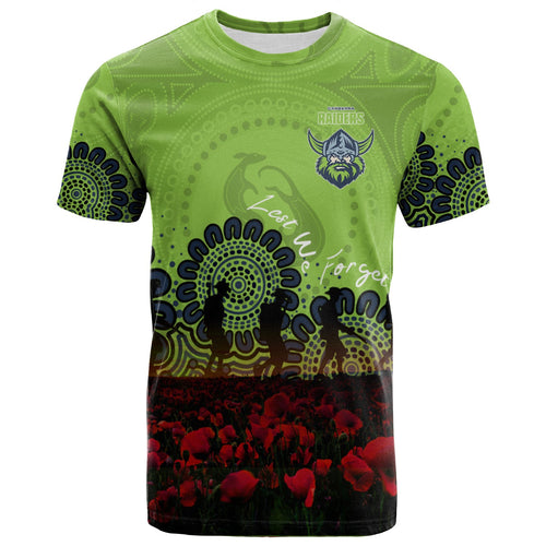 canberra-raiders-t-shirt-personalized-aboriginal-rugby-anzac-day-poppy-with-soldiers-nrl