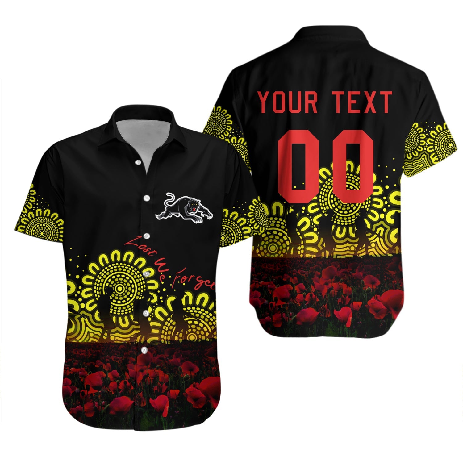 penrith-panthers-hawaii-shirt-personalized-aboriginal-rugby-anzac-day-poppy-with-soldiers-nrl