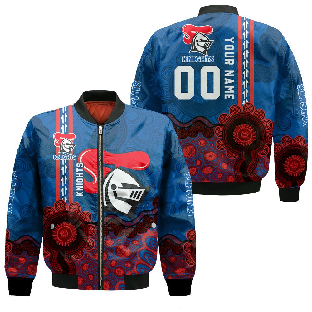 newcastle-knights-aboriginal-bomber-jacket-rugby-indigenous-kangaroo-tracks-nrl