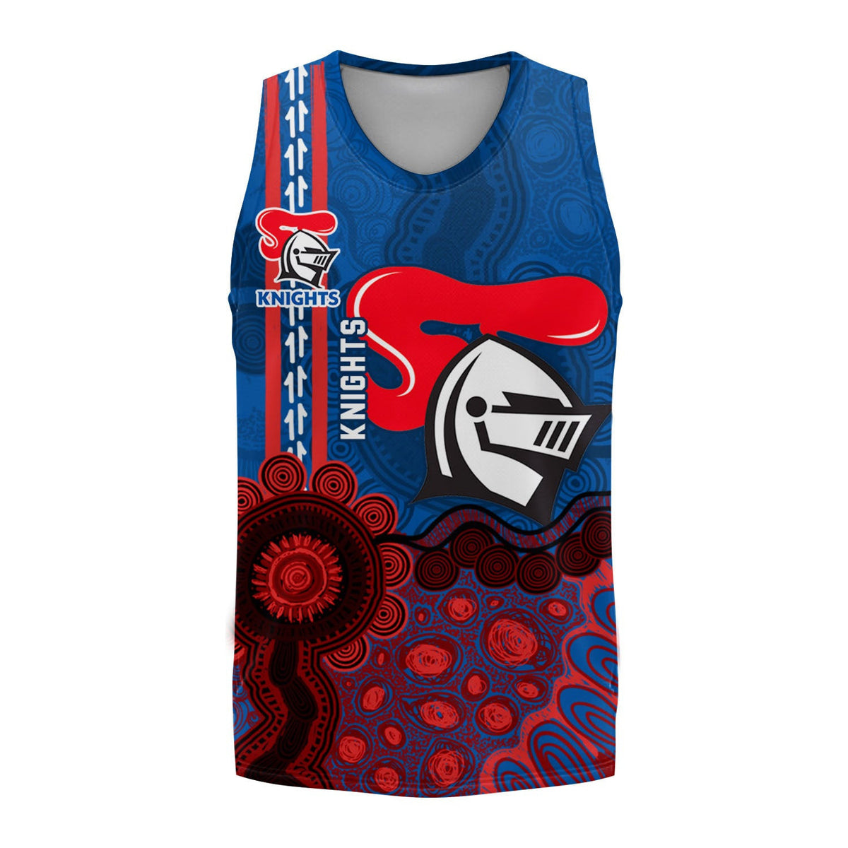 newcastle-knights-aboriginal-basketball-jersey-personalized-rugby-indigenous-kangaroo-tracks-nrl