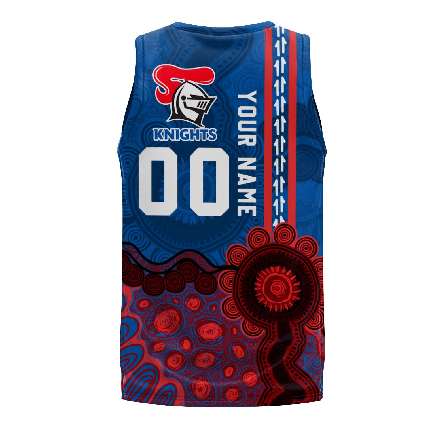 newcastle-knights-aboriginal-basketball-jersey-personalized-rugby-indigenous-kangaroo-tracks-nrl