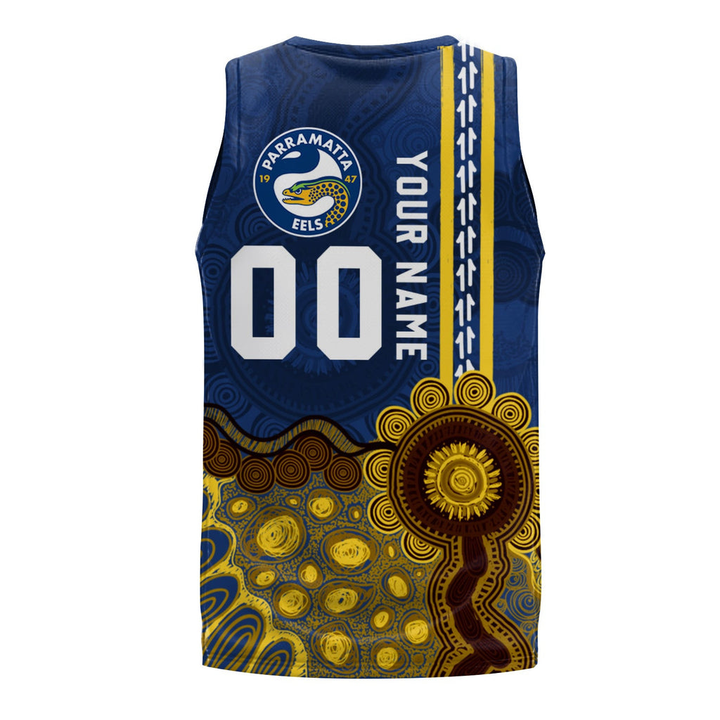parramatta-eels-aboriginal-basketball-jersey-personalized-rugby-indigenous-kangaroo-tracks-nrl
