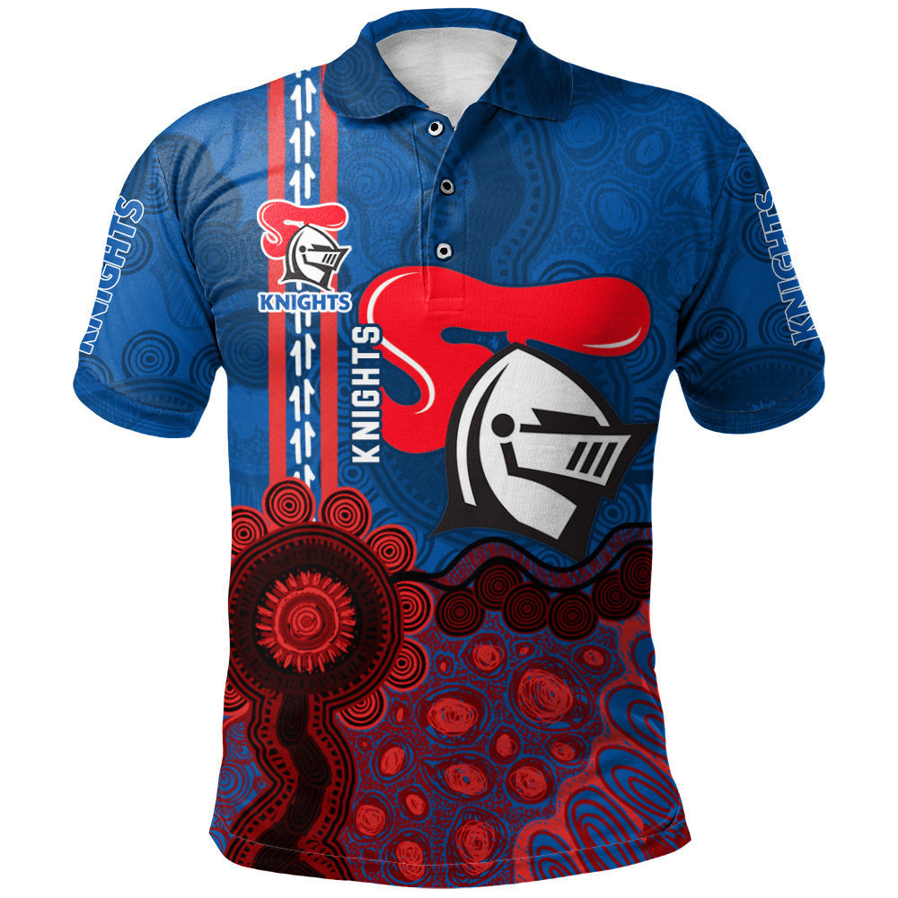 newcastle-knights-aboriginal-polo-shirt-rugby-indigenous-kangaroo-tracks-nrl