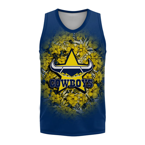 north-queensland-cowboys-basketball-jersey-polynesian-hibiscus-tropical-vintage-nrl