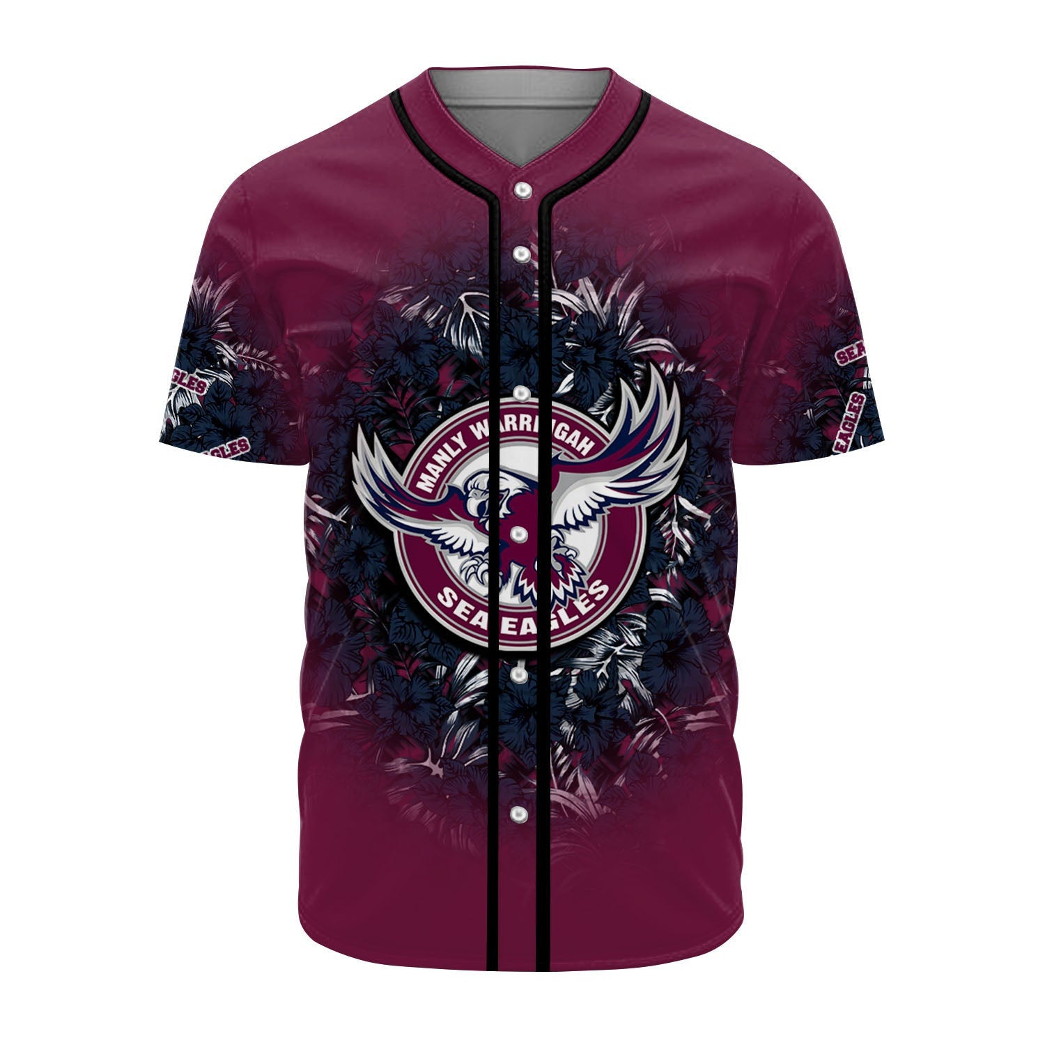 manly-warringah-sea-eagles-baseball-jersey-polynesian-hibiscus-tropical-vintage-nrl