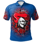 newcastle-knights-polo-shirt-polynesian-hibiscus-tropical-vintage-nrl