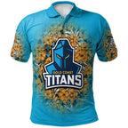 gold-coast-titans-polo-shirt-polynesian-hibiscus-tropical-vintage-nrl