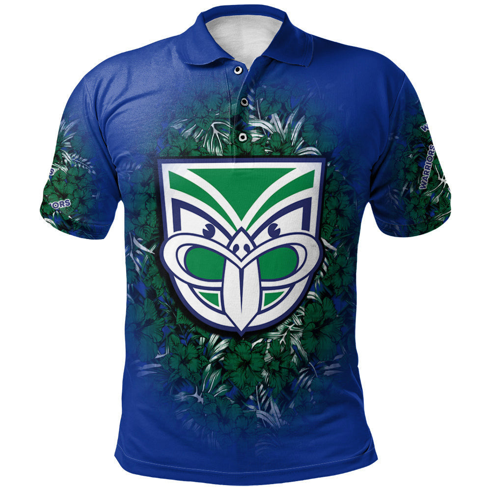 new-zealand-warriors-polo-shirt-polynesian-hibiscus-tropical-vintage-nrl