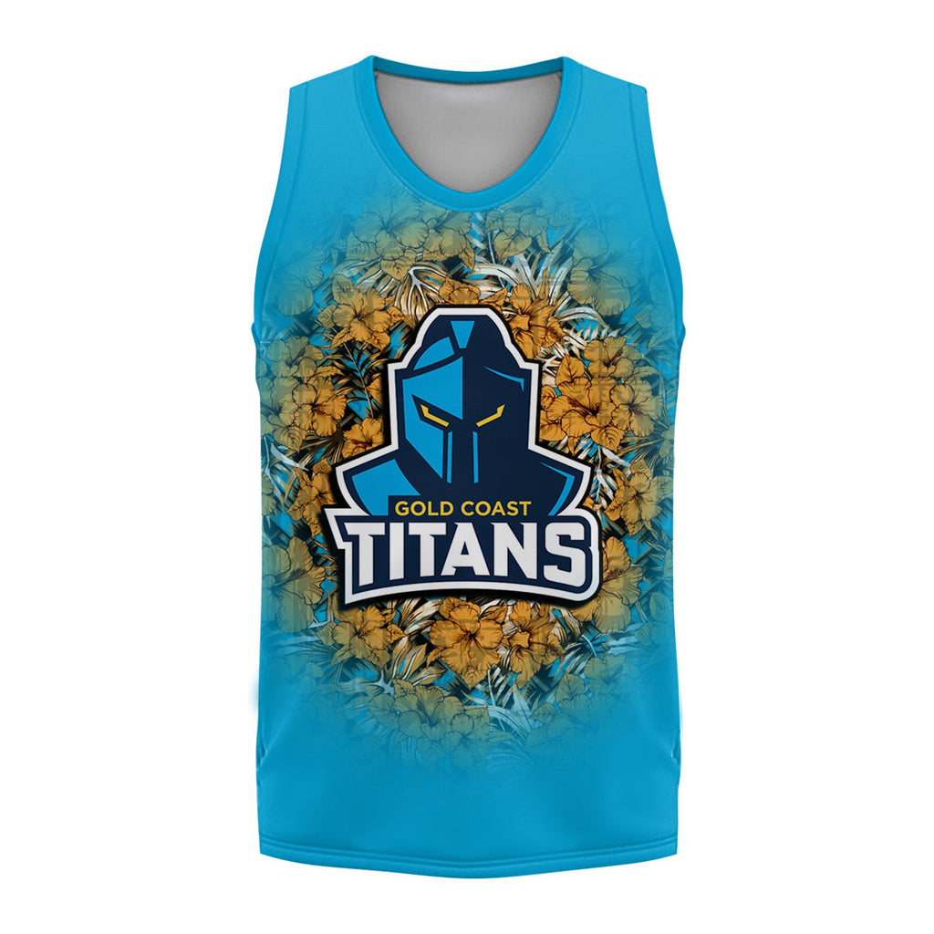 gold-coast-titans-basketball-jersey-polynesian-hibiscus-tropical-vintage-nrl
