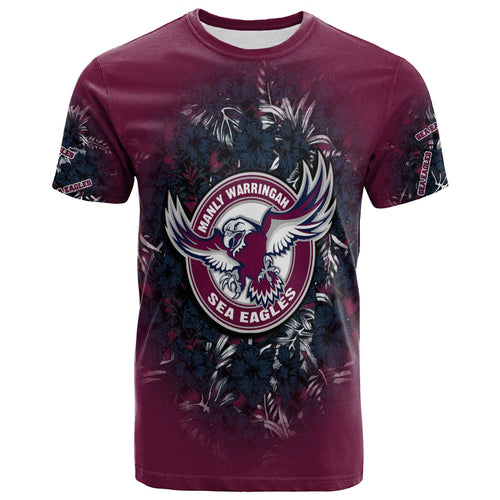 manly-warringah-sea-eagles-t-shirt-polynesian-hibiscus-tropical-vintage-nrl