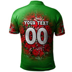 south-sydney-rabbitohs-polo-shirt-polynesian-hibiscus-tropical-vintage-nrl
