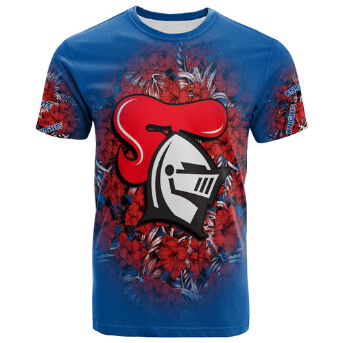 newcastle-knights-t-shirt-polynesian-hibiscus-tropical-vintage-nrl