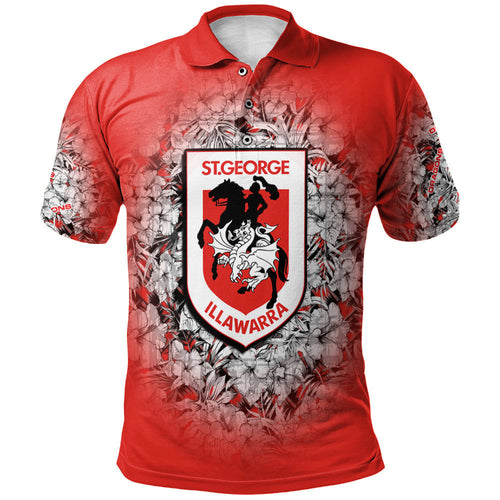 st-george-illawarra-dragons-polo-shirt-personalized-polynesian-hibiscus-tropical-vintage-nrl
