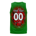 south-sydney-rabbitohs-basketball-jersey-polynesian-hibiscus-tropical-vintage-nrl