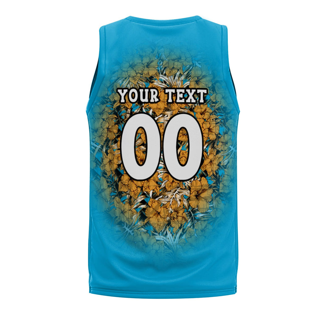 gold-coast-titans-basketball-jersey-polynesian-hibiscus-tropical-vintage-nrl