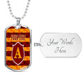 Vibe Hoodie Dog Tag - (Custom) Annandale The Dales - Rugby Team Dog Tag