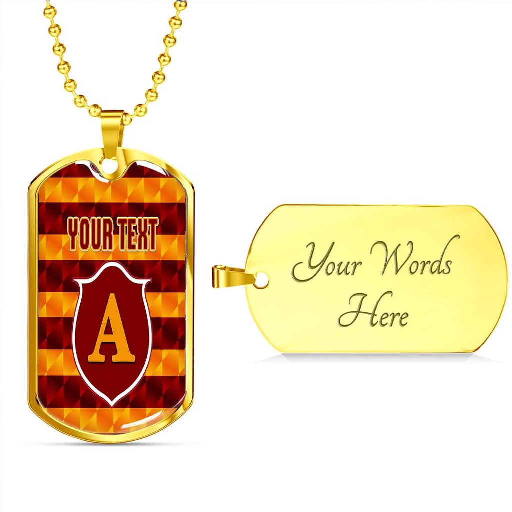 Vibe Hoodie Dog Tag - (Custom) Annandale The Dales - Rugby Team Dog Tag