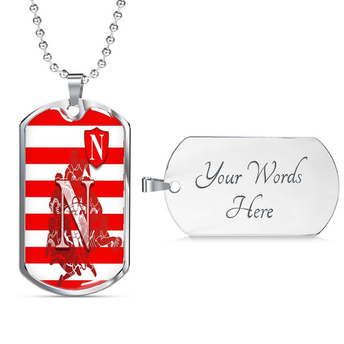 Vibe Hoodie Dog Tag - (Custom) Newcastle Rebels Rugby - Rugby Team Dog Tag