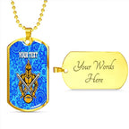 Vibe Hoodie Dog Tag - (Custom) Gold Coast Titans Indigenous - Rugby Team Dog Tag