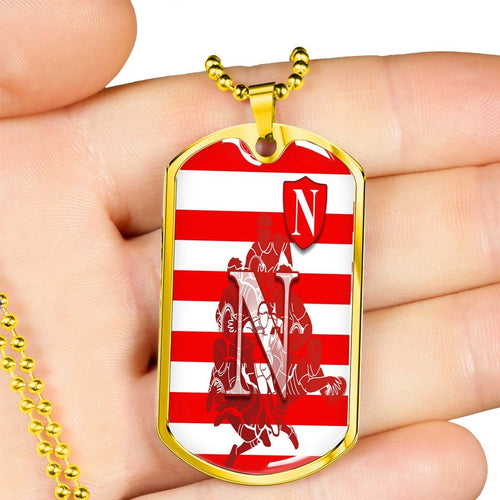 Vibe Hoodie Dog Tag - (Custom) Newcastle Rebels Rugby - Rugby Team Dog Tag