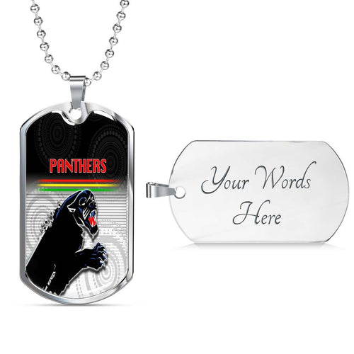 Vibe Hoodie Dog Tag - Penrith Panthers - Rugby Team Dog Tag