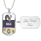 Vibe Hoodie Dog Tag - Parramatta Eels Indigenous New - Rugby Team Dog Tag