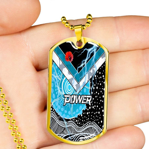 Vibe Hoodie Dog Tag - Penrith Panthers Anzac Day - Rugby Team Dog Tag