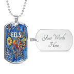 Vibe Hoodie Dog Tag - Parramatta Eels Indigenous Naidoc New - Rugby Team Dog Tag