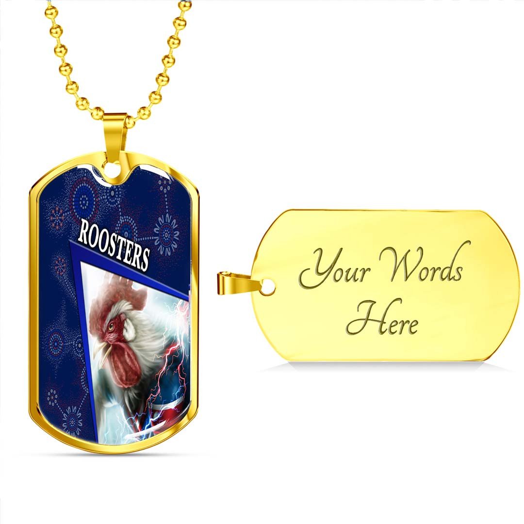 Vibe Hoodie Dog Tag - Sydney Roosters Special Style - Rugby Team Dog Tag
