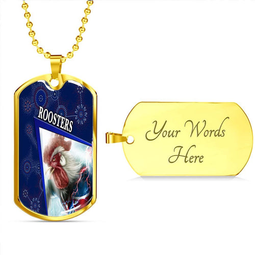 Vibe Hoodie Dog Tag - Sydney Roosters Special Style - Rugby Team Dog Tag