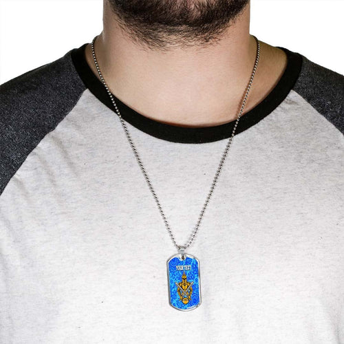 Vibe Hoodie Dog Tag - (Custom) Gold Coast Titans Indigenous - Rugby Team Dog Tag