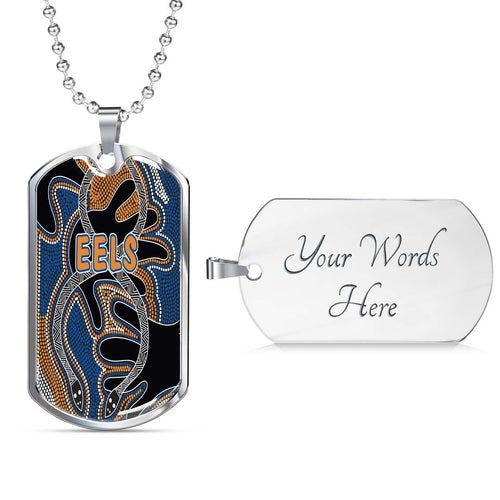 Vibe Hoodie Dog Tag - Parramatta Eels Indigenous Special Style - Rugby Team Dog Tag