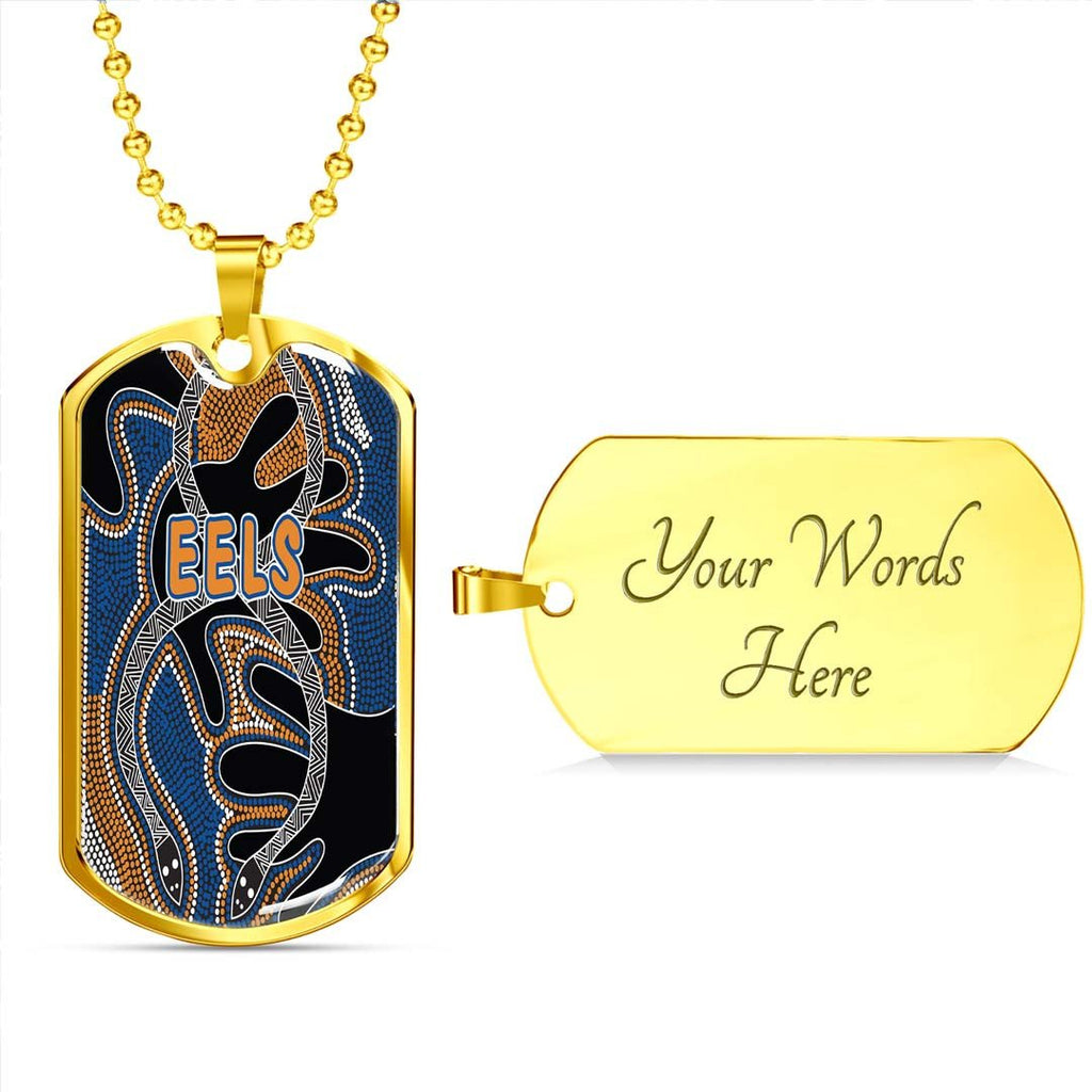 Vibe Hoodie Dog Tag - Parramatta Eels Indigenous Special Style - Rugby Team Dog Tag