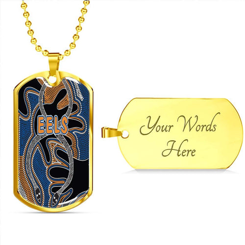 Vibe Hoodie Dog Tag - Parramatta Eels Indigenous Special Style - Rugby Team Dog Tag