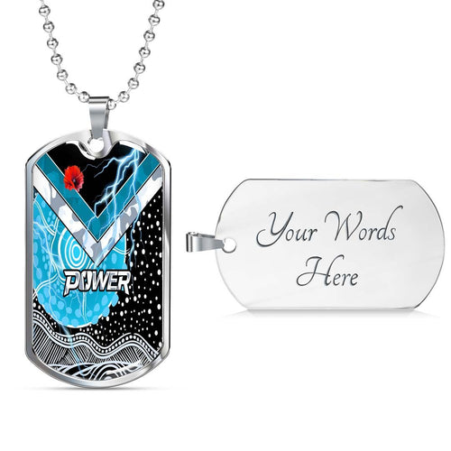 Vibe Hoodie Dog Tag - Penrith Panthers Anzac Day - Rugby Team Dog Tag