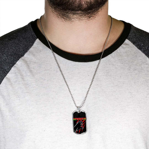 Vibe Hoodie Dog Tag - Penrith Panthers New - Rugby Team Dog Tag
