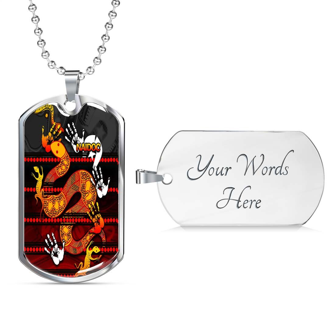 Vibe Hoodie Dog Tag - Parramatta Eels Indigenous Naidoc - Rugby Team Dog Tag