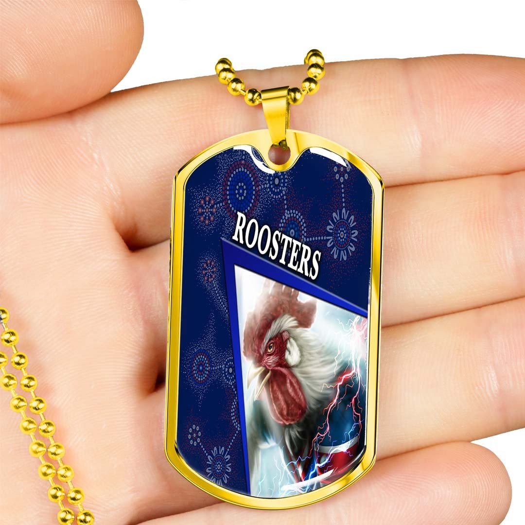 Vibe Hoodie Dog Tag - Sydney Roosters Special Style - Rugby Team Dog Tag