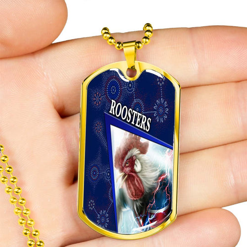 Vibe Hoodie Dog Tag - Sydney Roosters Special Style - Rugby Team Dog Tag