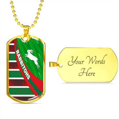 Vibe Hoodie Dog Tag - South Sydney Rabbitohs Victorian Vibes - Rugby Team Dog Tag