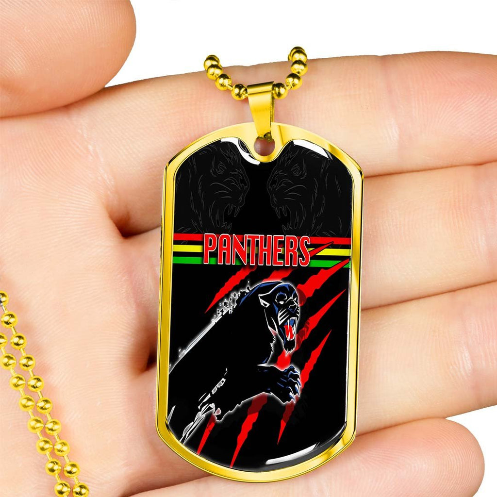 Vibe Hoodie Dog Tag - Penrith Panthers New - Rugby Team Dog Tag