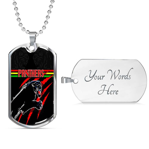 Vibe Hoodie Dog Tag - Penrith Panthers New - Rugby Team Dog Tag