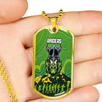 Vibe Hoodie Dog Tag - Canberra Raiders Indigenous & Anzac - Rugby Team Dog Tag