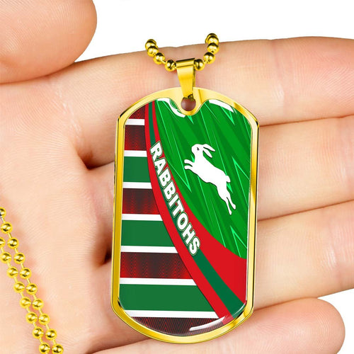 Vibe Hoodie Dog Tag - South Sydney Rabbitohs Victorian Vibes - Rugby Team Dog Tag